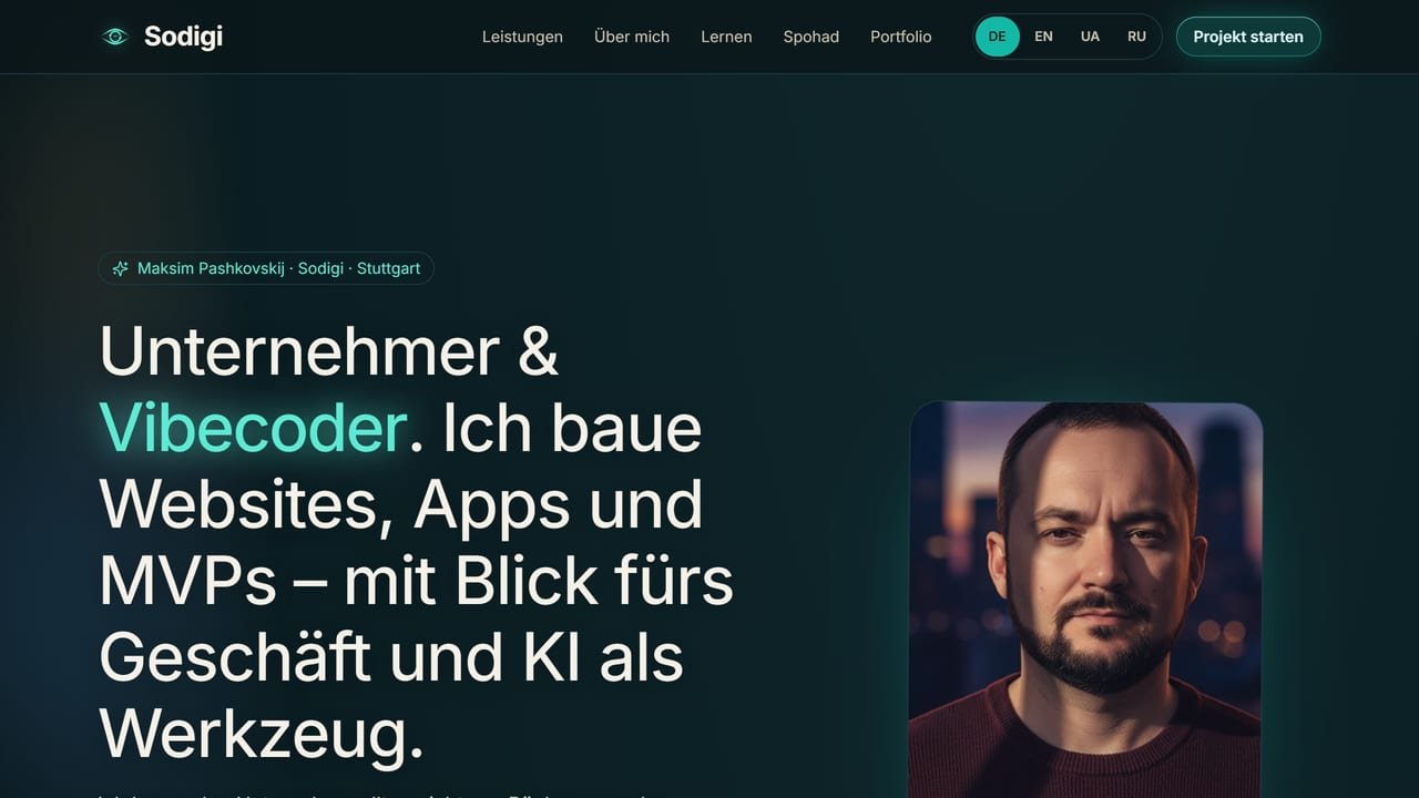 sodigi.io – diese Website